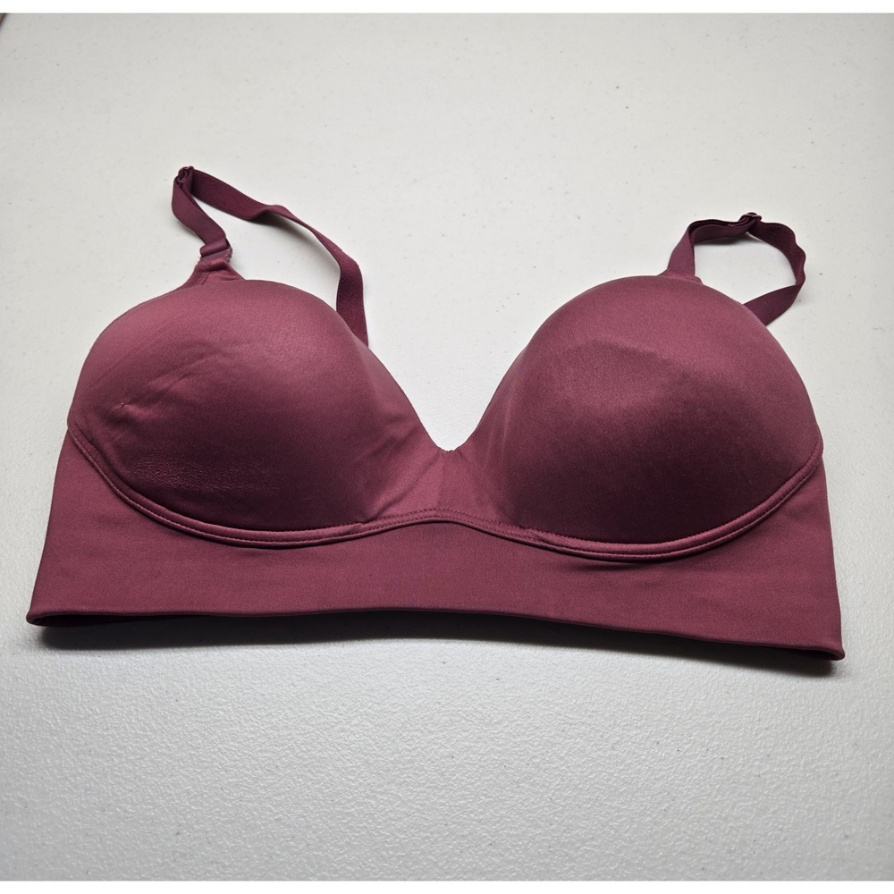 Warner's Women Bra 36DD Mauve No Side Effects T Shirt‎ Wireless Multiway